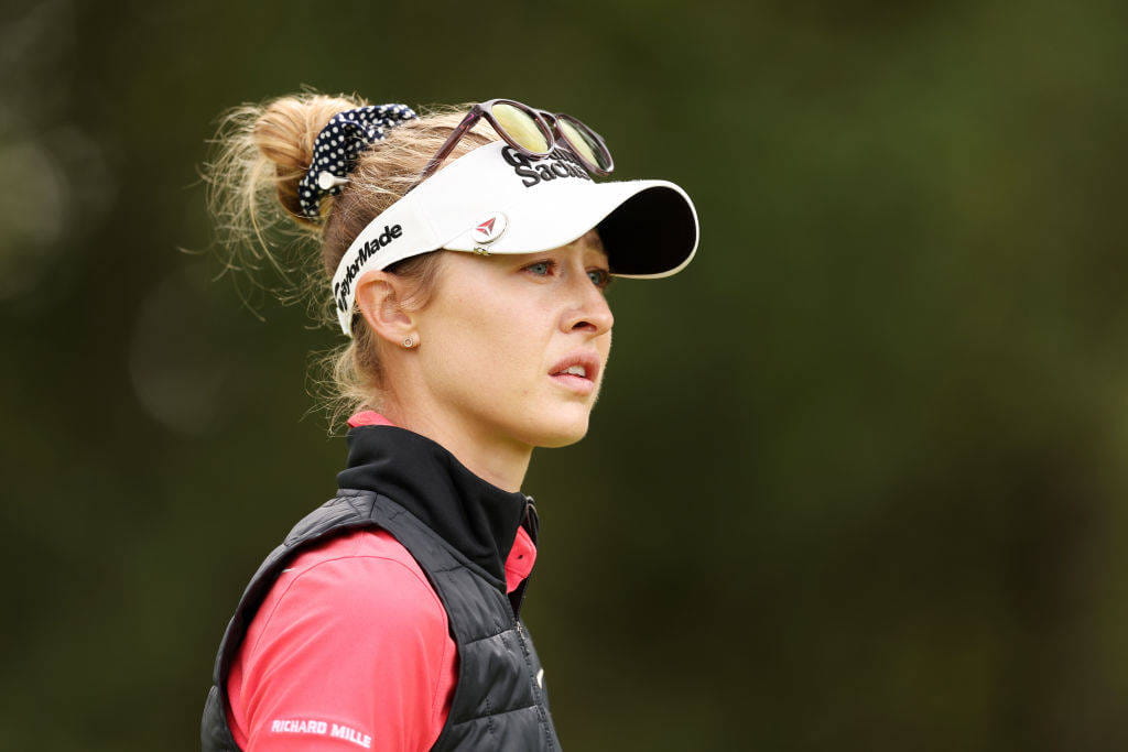 Nelly Korda on day three of the AIG Women's Open